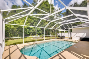 Lanai and Fire Pit Peaceful Palm Coast Home!